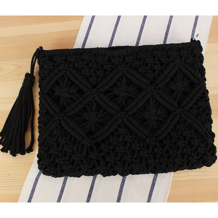 Macrame Clutch with Filigree Design Stornfield