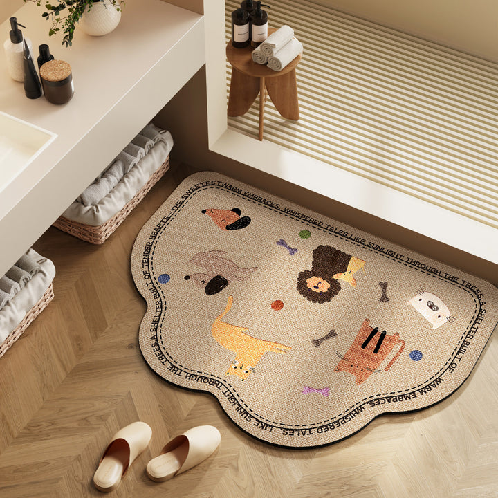 Stylish Bathroom Mat for Modern Interiors