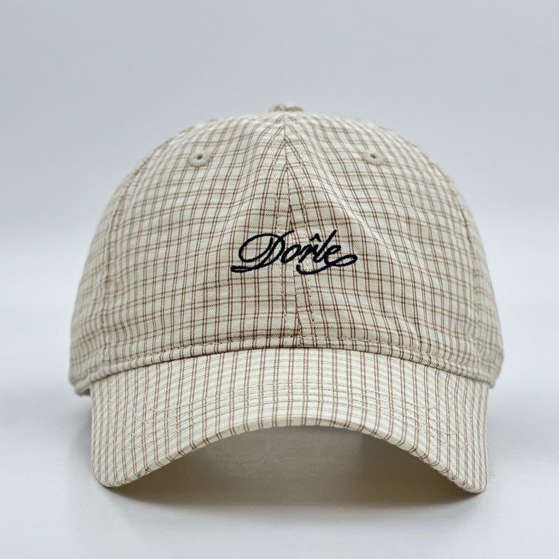 Women's Structured Plaid Baseball Cap Stornfield