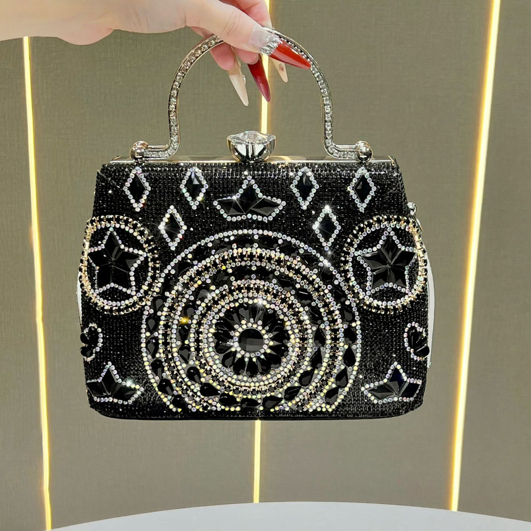 Crystal Embellished Evening Clutch