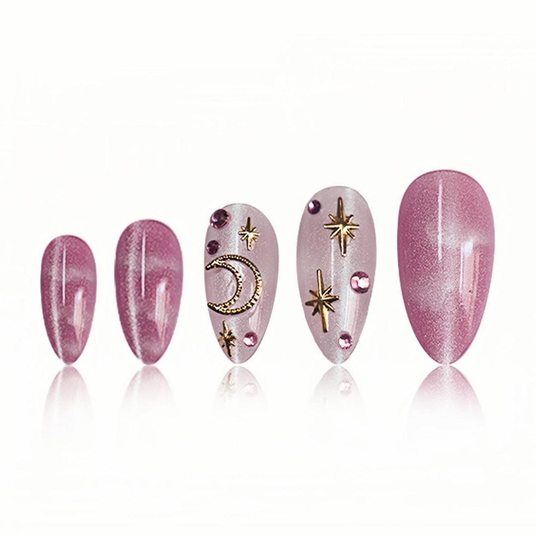Decorative Thematic Press-On Nail Art Extensions Stornfield
