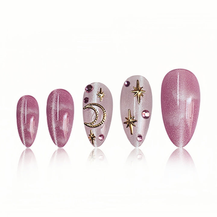 Decorative Thematic Press-On Nail Art Extensions Stornfield
