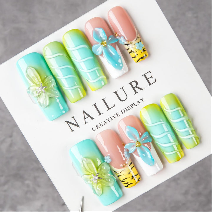 Artistic Press-On Nail Collection