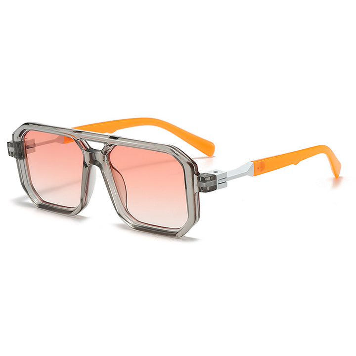 Ladies stylish oversized sunglasses with geometric frame Stornfield