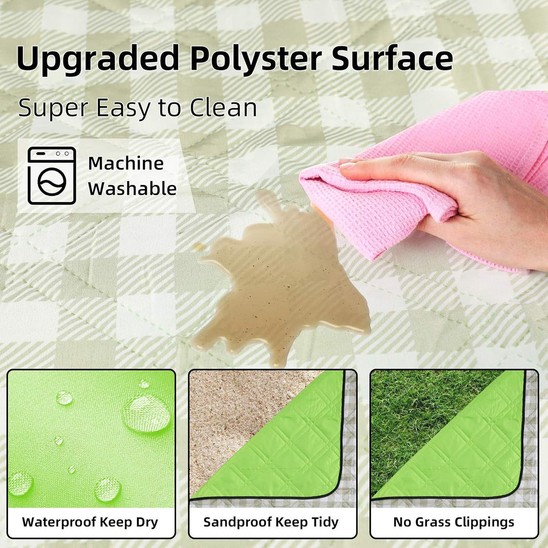 Picnic Blanket with Water-Resistant Backing Stornfield