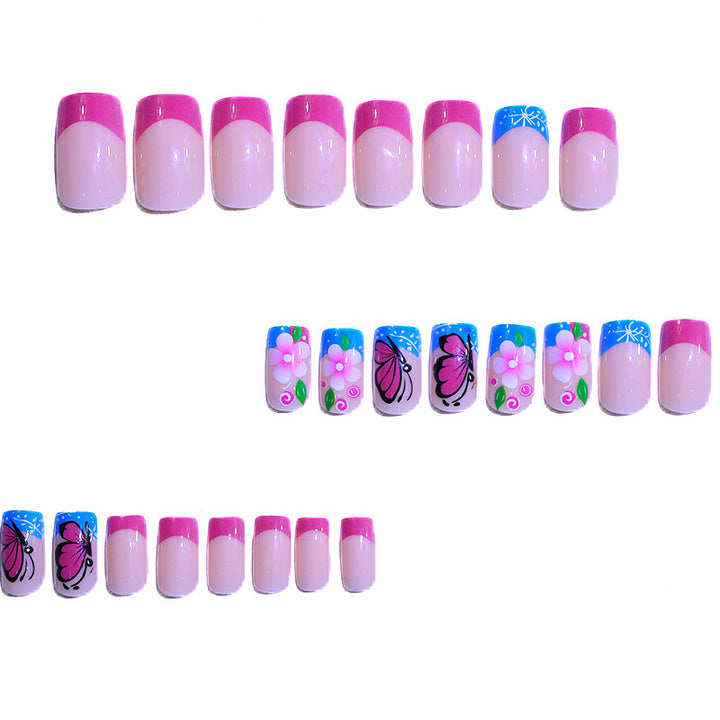 Artistic Floral Nail Art Set Stornfield