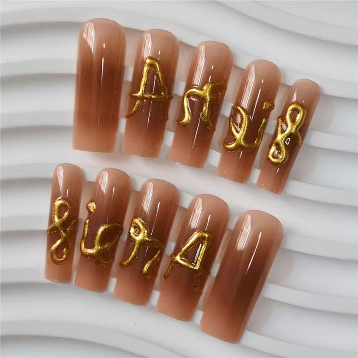 Elaborate Customizable Acrylic Nail Set Stornfield