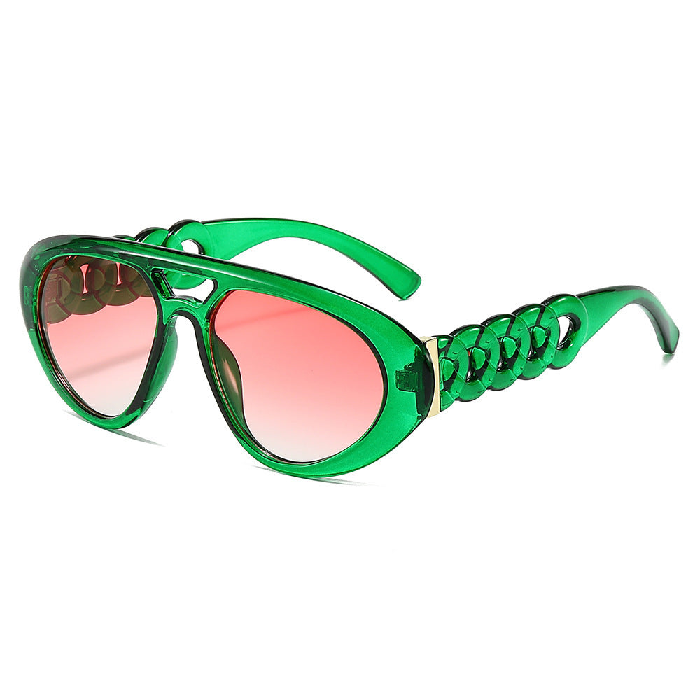 Fashion-Forward Oversized Shield Sunglasses Stornfield