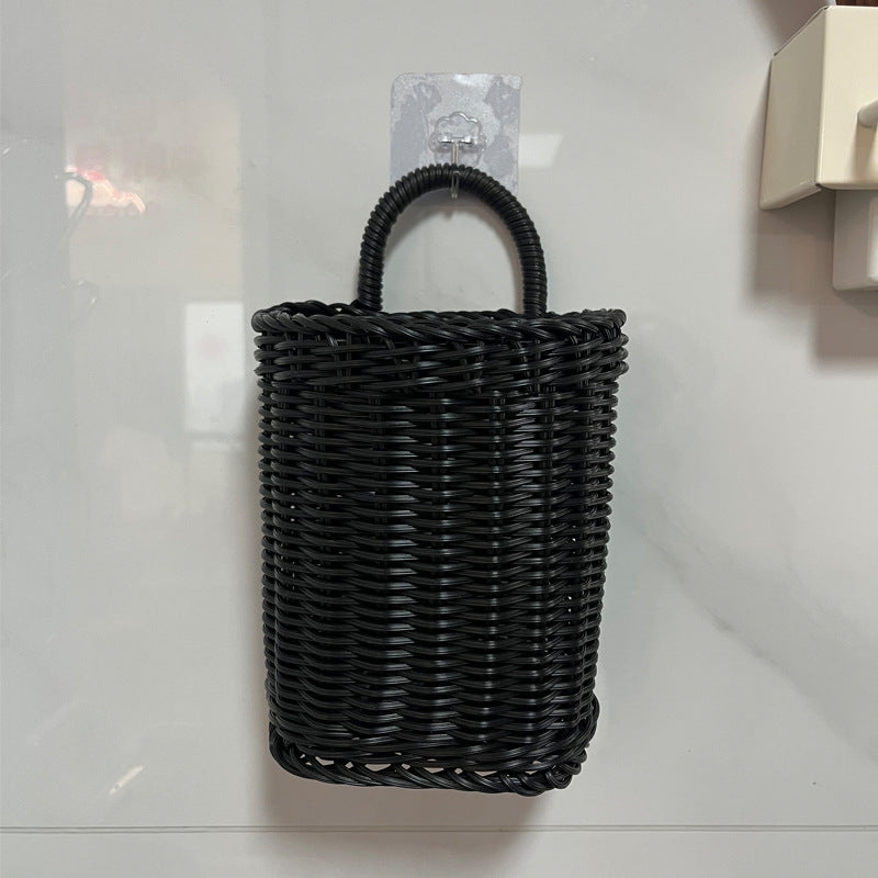 Unisex wall basket with practical hook Stornfield