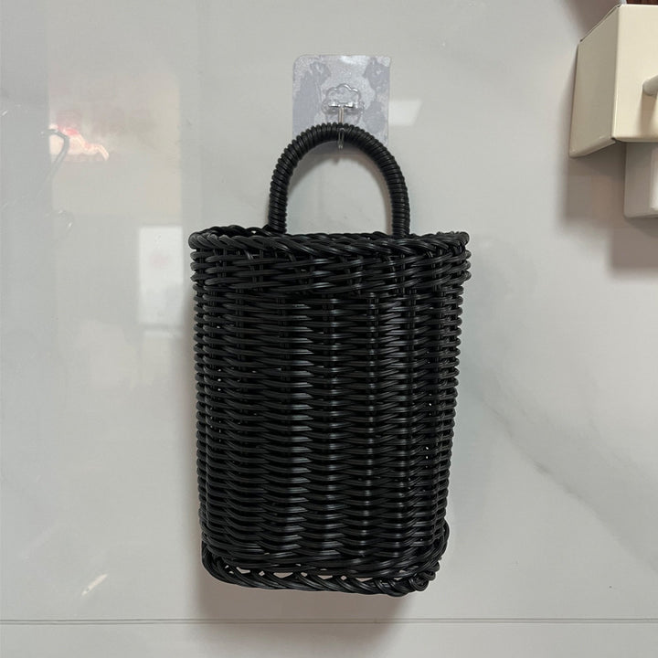 Unisex wall basket with practical hook Stornfield