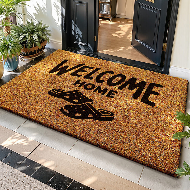 Cat-Themed Outdoor Welcome Mat