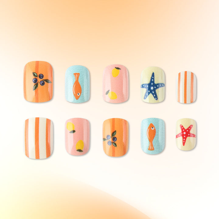Themed Summer Nail Art Set Stornfield