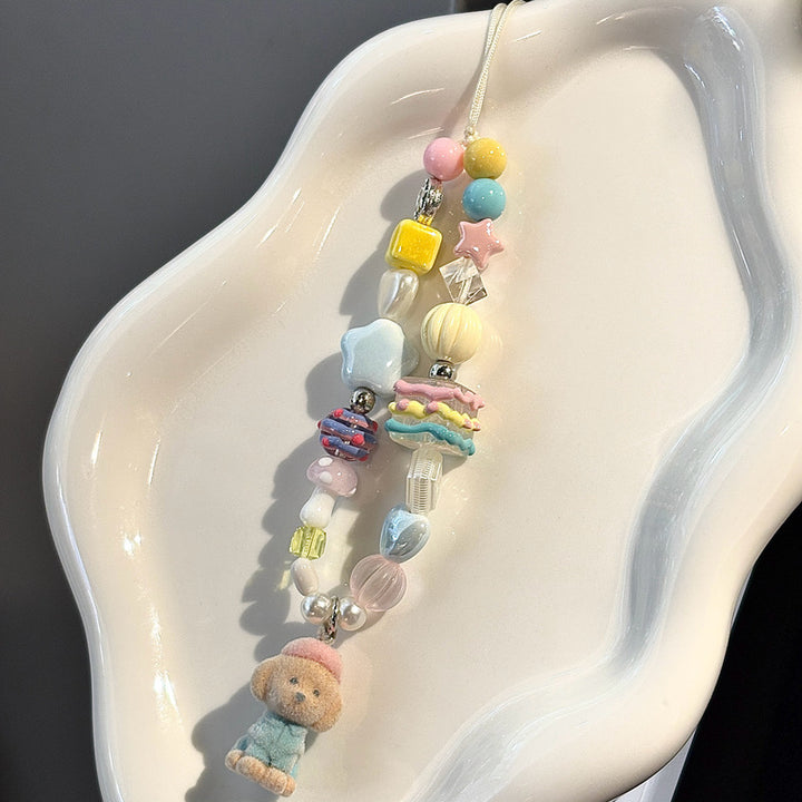 Whimsical Beaded Charm Lanyard Stornfield