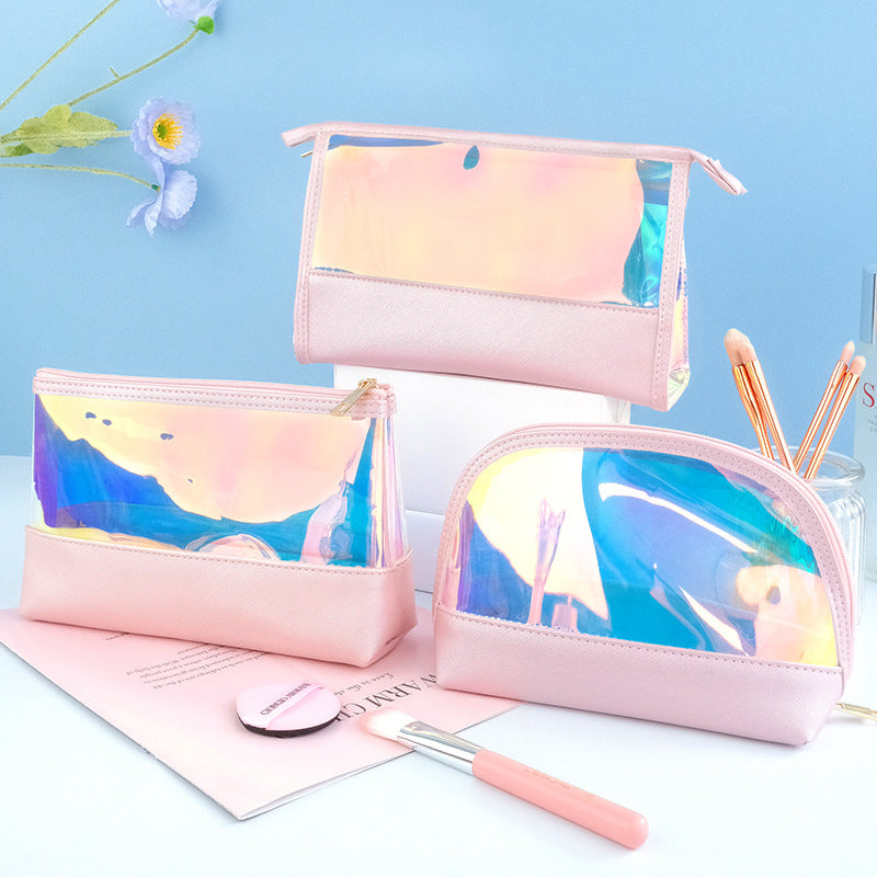 Cosmetic Organizer With Transparent Front And Multifunctional Interior Layout Stornfield