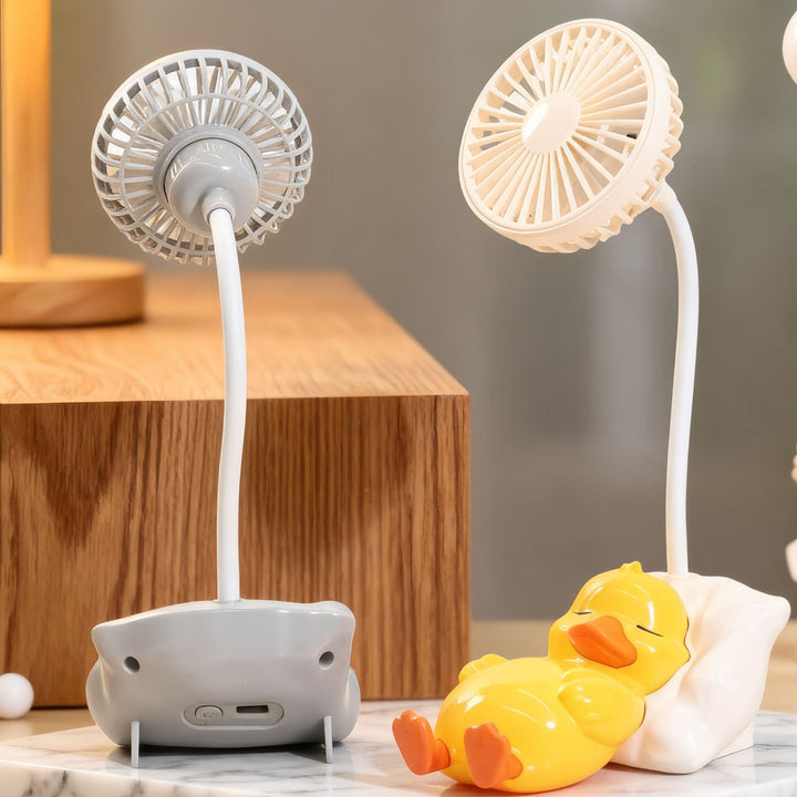 Ladies Funny USB Table Fan with Animal Design Stornfield