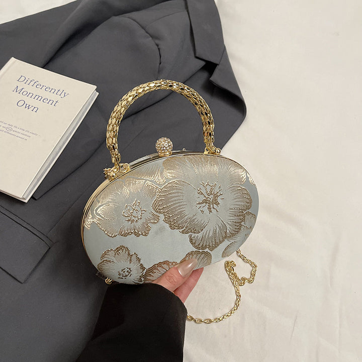 Elegant Floral Evening Clutch Stornfield
