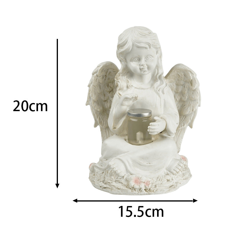 Decorative Angel Figurine Candle Holder