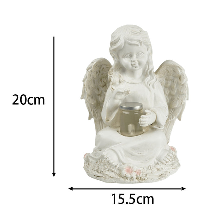 Decorative Angel Figurine Candle Holder