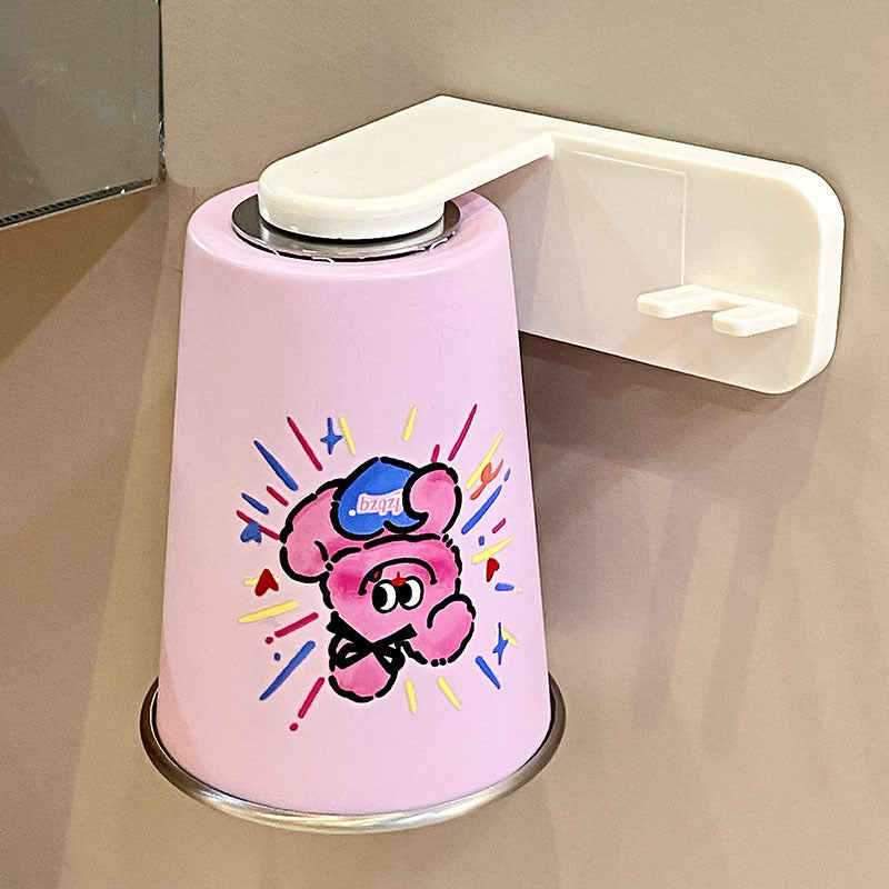 Wall cup holder with creative animal design Stornfield