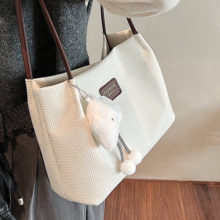Textured Tote Bag