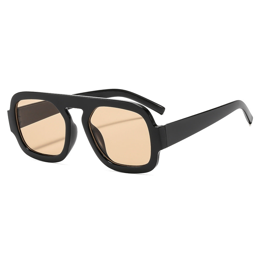 Men's Bold Retro-Inspired Square Sunglasses Stornfield