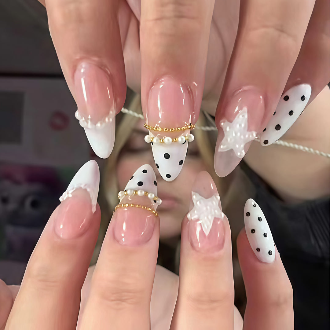 Stylish Decorative Stiletto Nail Extensions Stornfield