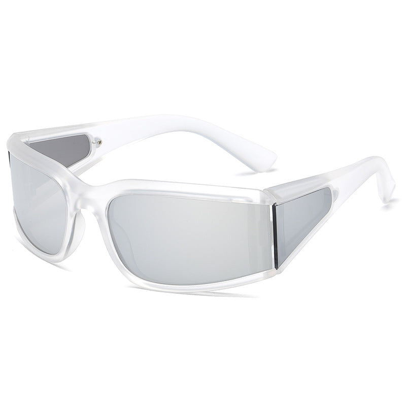 Women's sports sunglasses with particularly ergonomic design and side glare protection Stornfield