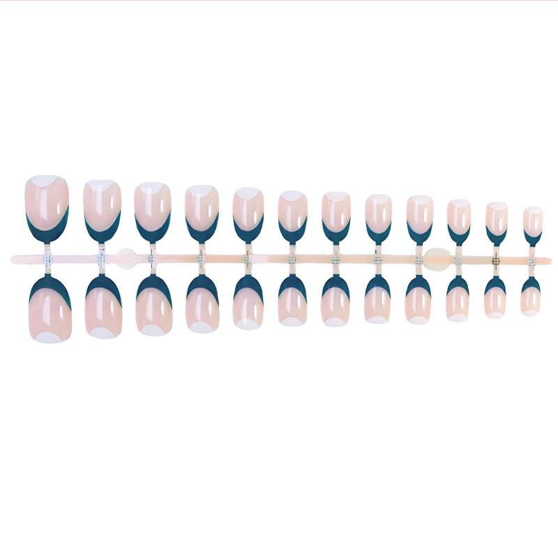 Nail art set with elegant French design Stornfield