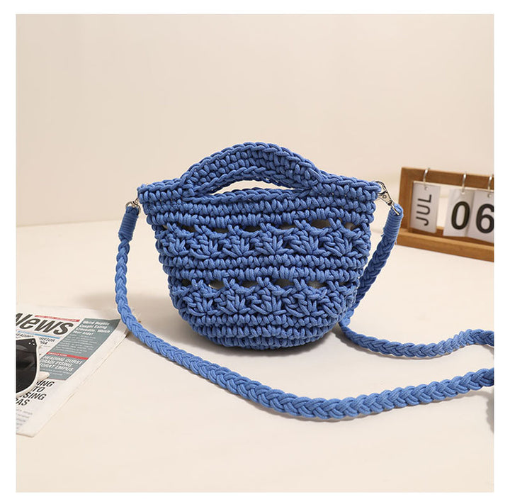 Playful macrame handbag with textured surface Stornfield
