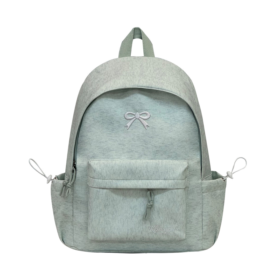 Elegant Bow-Embellished Casual Backpack Stornfield