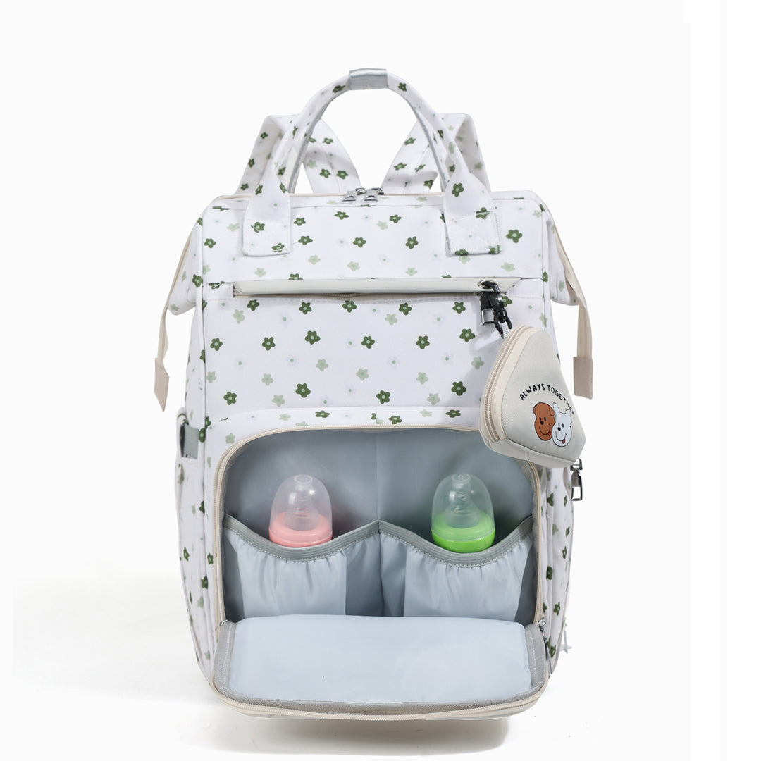 Stylish Floral Pattern School Backpack Stornfield