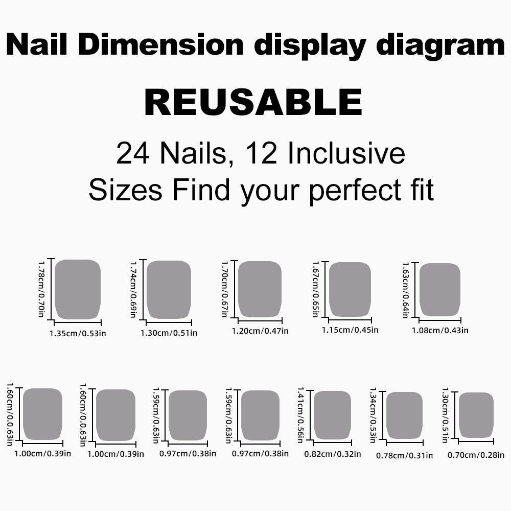 Artificial Nail Set Stornfield