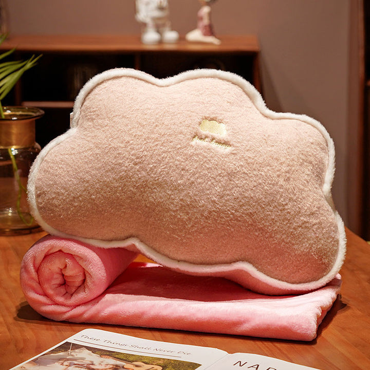 Comfortable plush pillow with ergonomic shape Stornfield