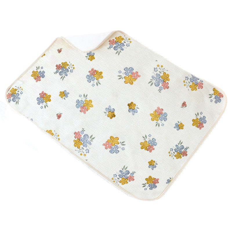 Ladies changing pad with cheerful floral pattern Stornfield