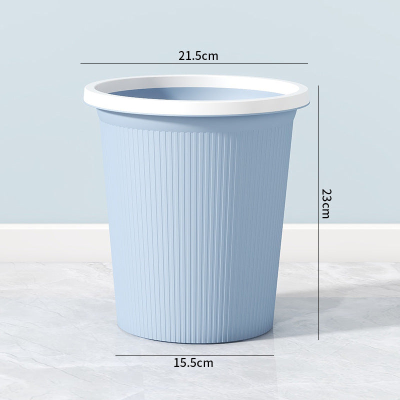Ladies elegant and practical waste bin with ribbed surface Stornfield