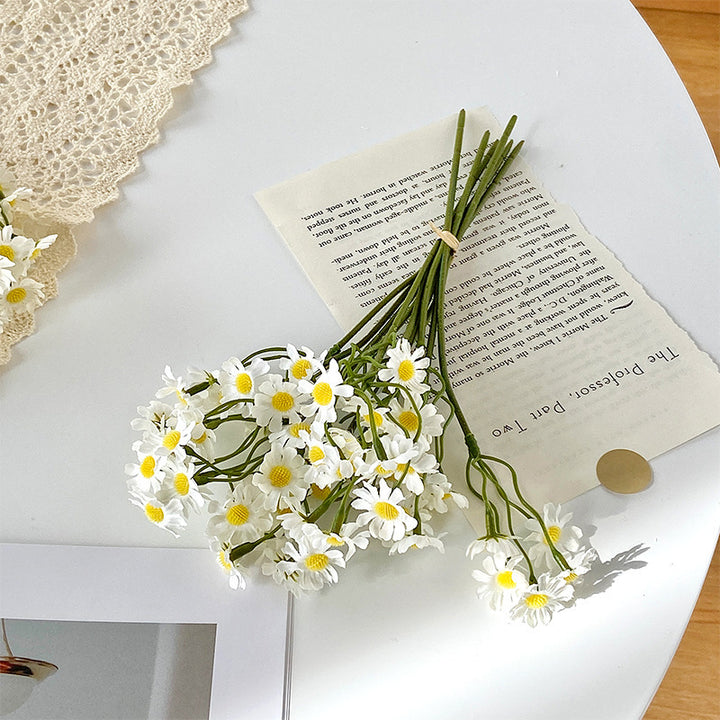 Charming Faux Daisy Bouquet