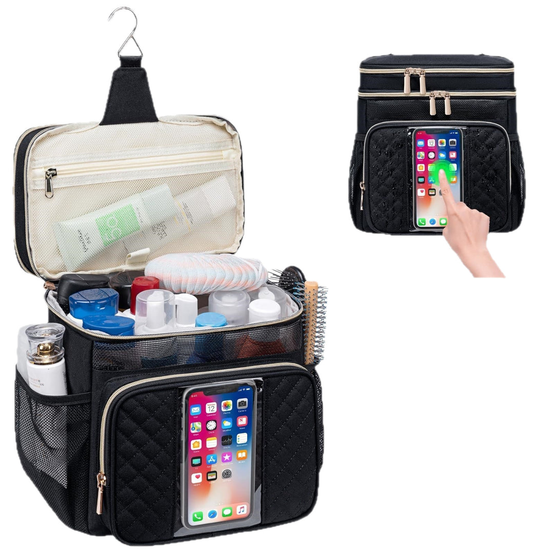 Cosmetic organizer bag with practical compartments Stornfield