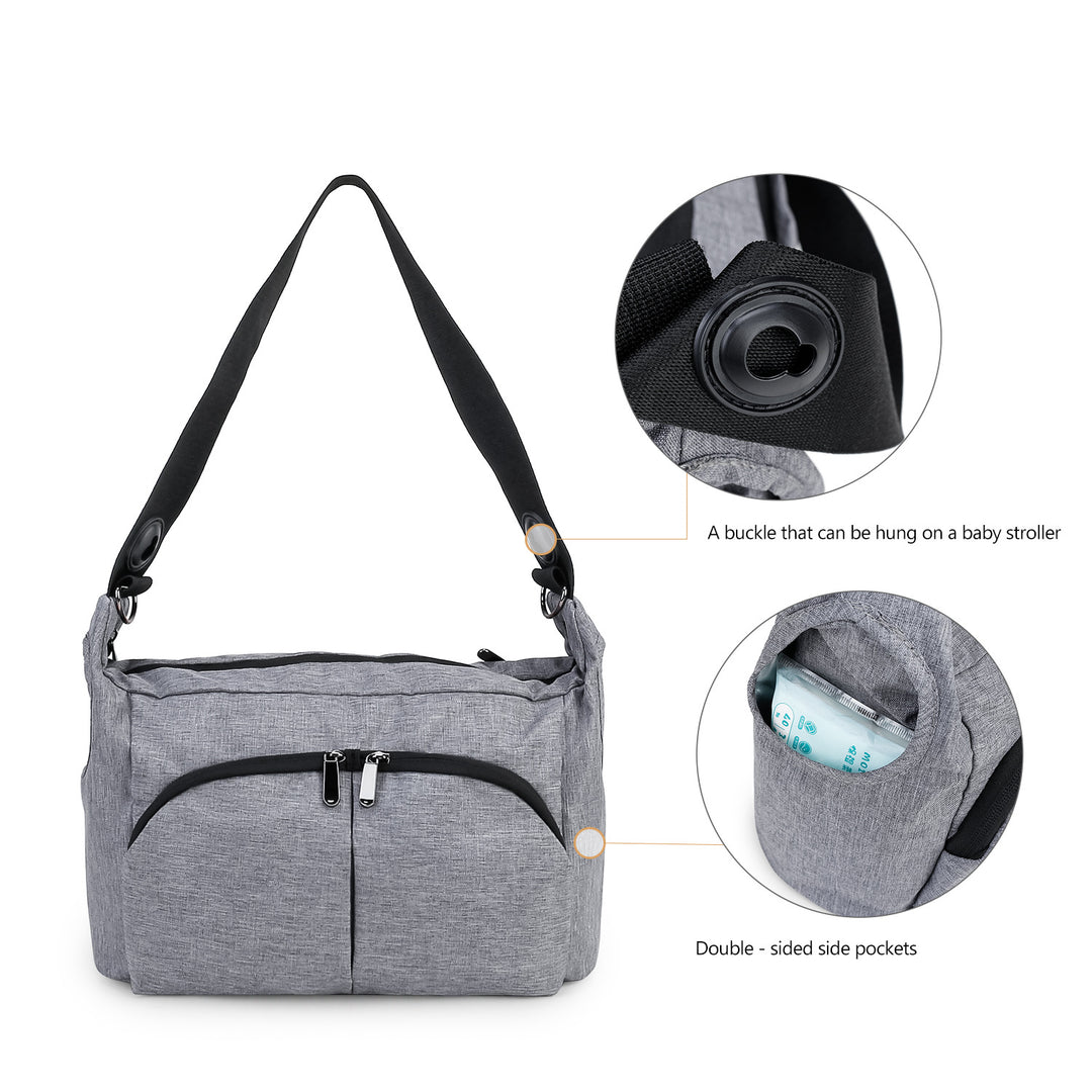 Practical shoulder bag with multiple compartments Stornfield