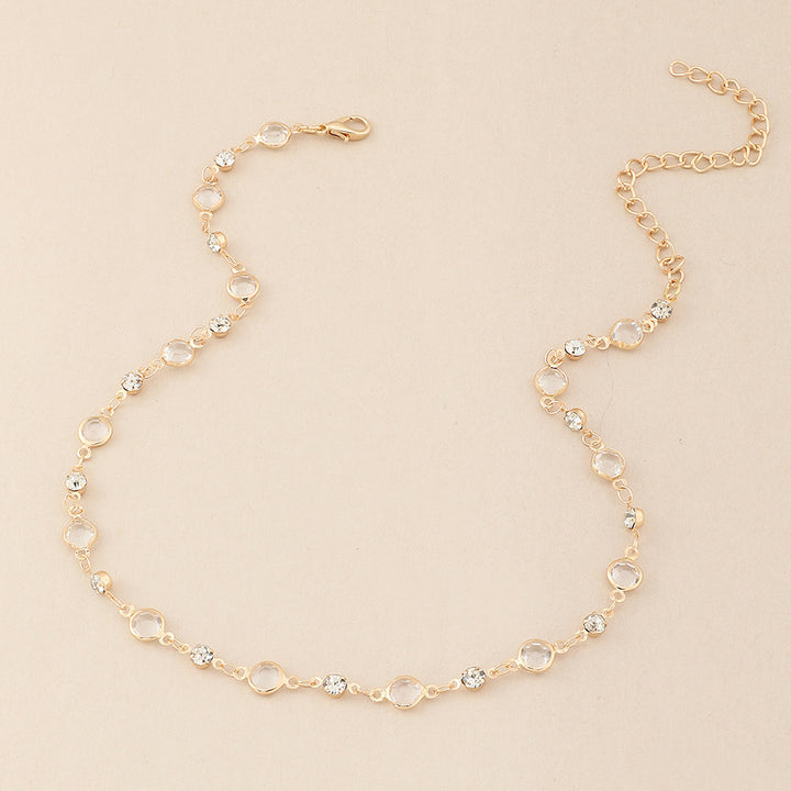 Elegant Crystal Embellished Anklet Stornfield