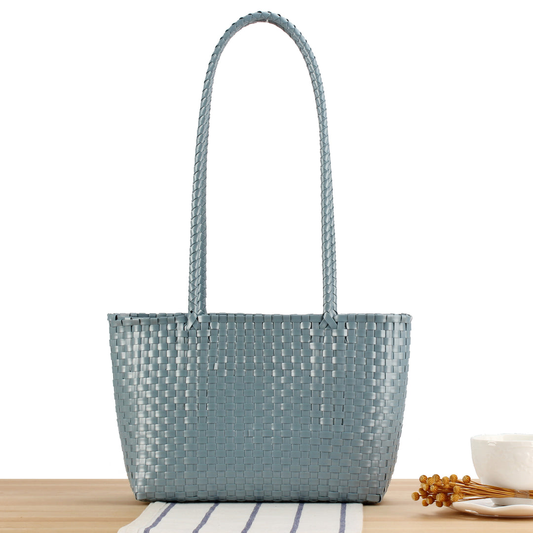 Handbag with Braided Design and Long Shoulder Straps Stornfield