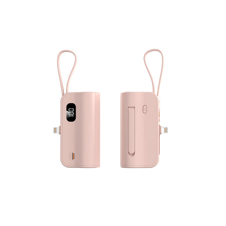 Portable charger with integrated digital display and fast charging function Stornfield