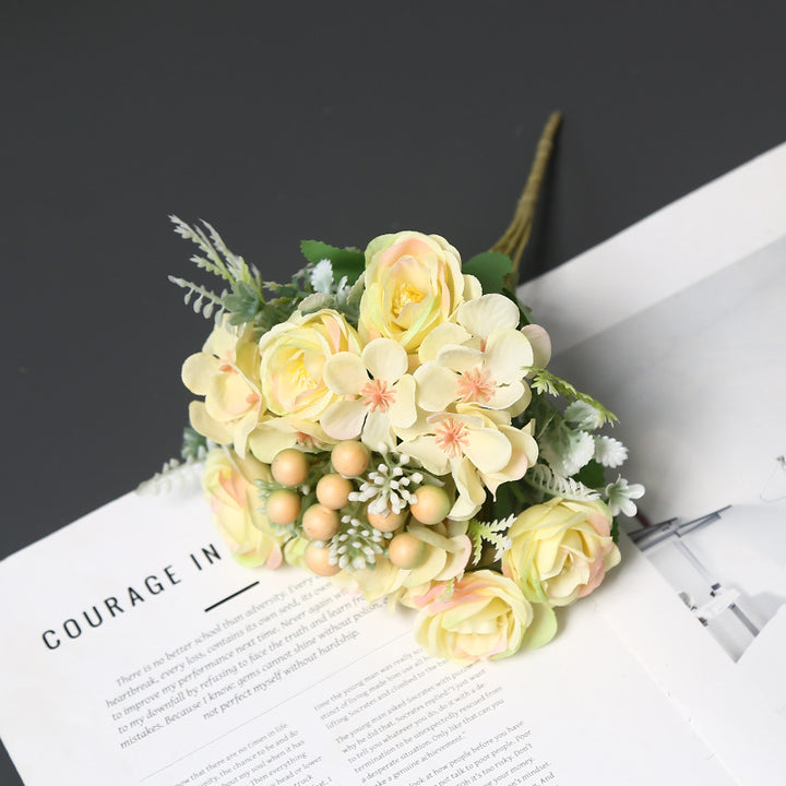 Lifelike Floral Arrangement