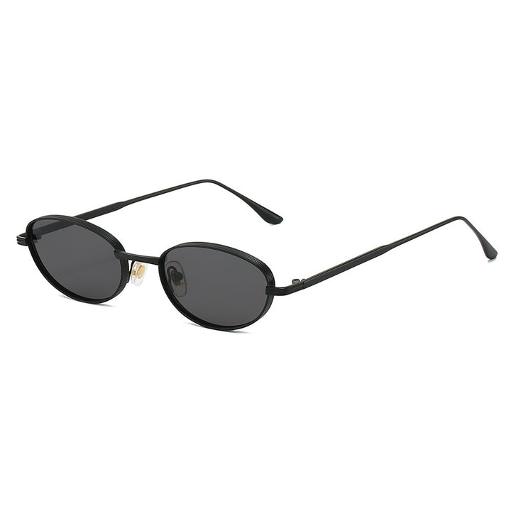 Fashion-Forward Oval Frame Sunglasses Stornfield