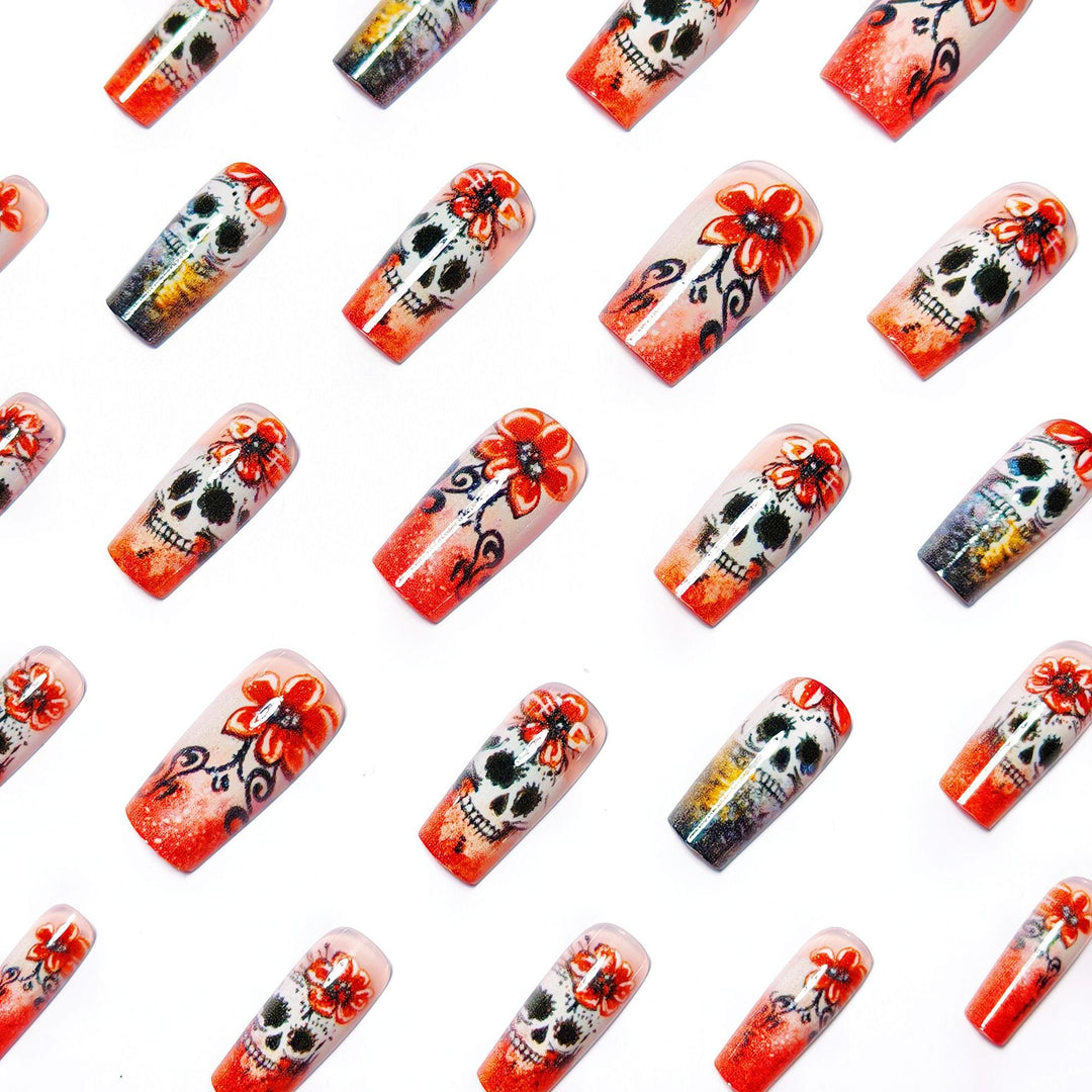 Art Nails in Creative Skull Design Stornfield