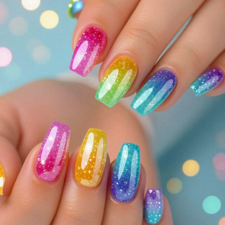 Colorful Glitter Nail Art Kit Stornfield