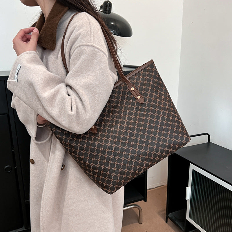 Monogrammed Tote Handbag