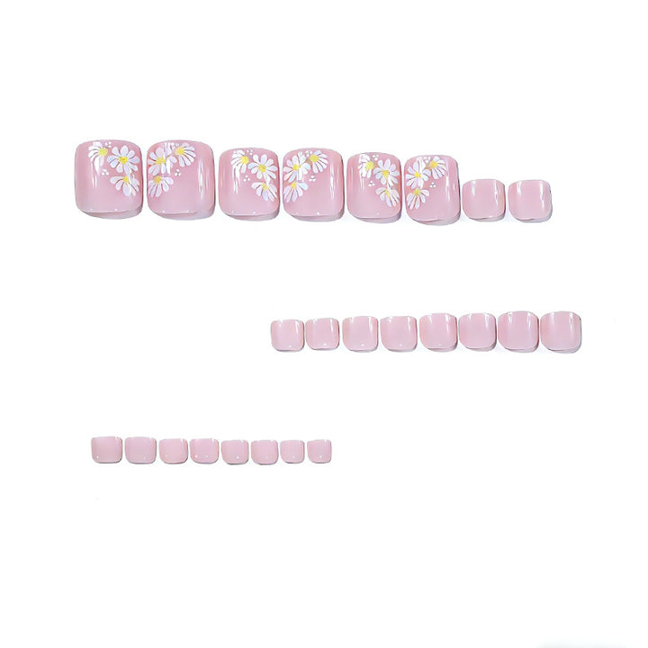 Floral Nail Art Pedicure Stornfield