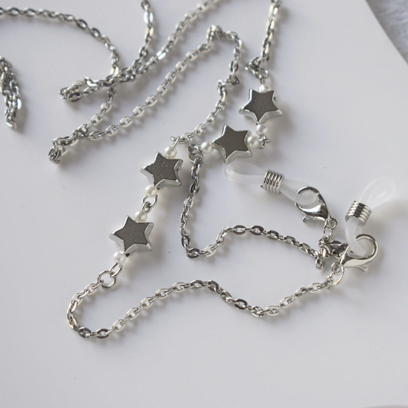 Star-Detail Chain Eyewear Holder Stornfield