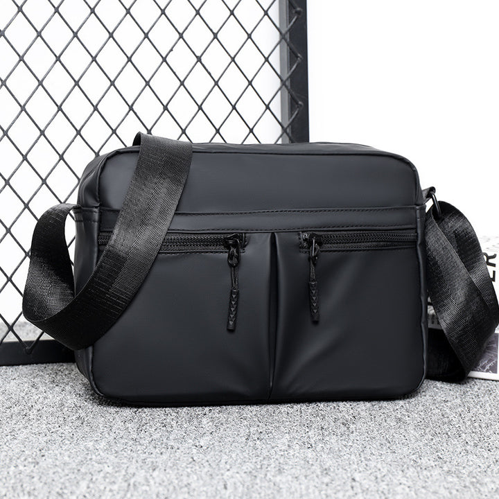 Sleek Dual-Zippered Utility Crossbody Bag Stornfield