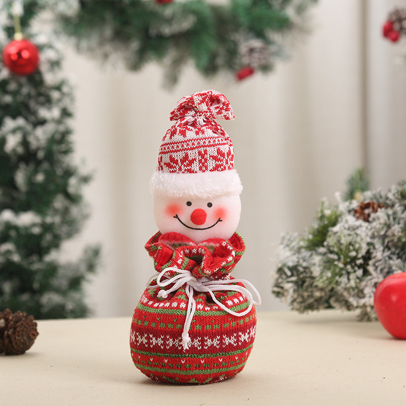 Cute Christmas gnome with gift sack Stornfield